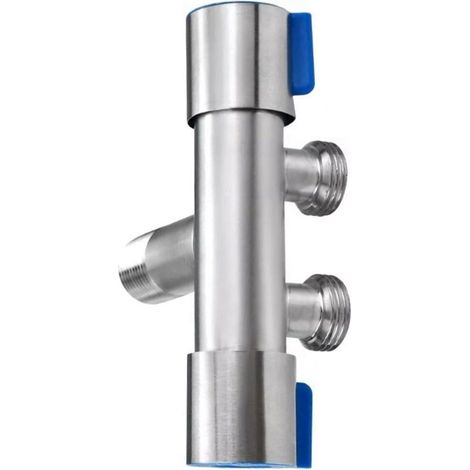 Lance de douche WC manuelle en acier inoxydable 304, kit de nettoyage intime pour toilettes, accessoire de salle de bain (1/5)