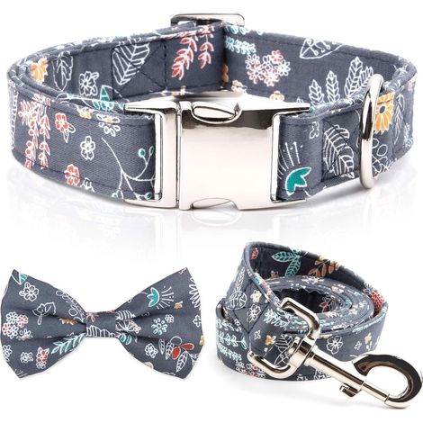 Verstellbare Hundeleine mit Halsband, 1,5 m