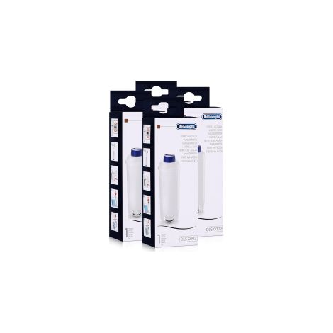Lot 4 filtres a eau originaux pour serie ECAM Delonghi - SER3017