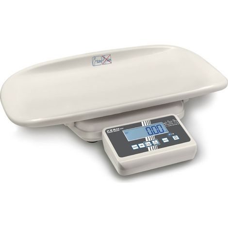 Kern - Pèse-bébé MBC, portée max. 20 kg lecture 10 g avec piles 6x1.5 V AA - MBC 20K10EM