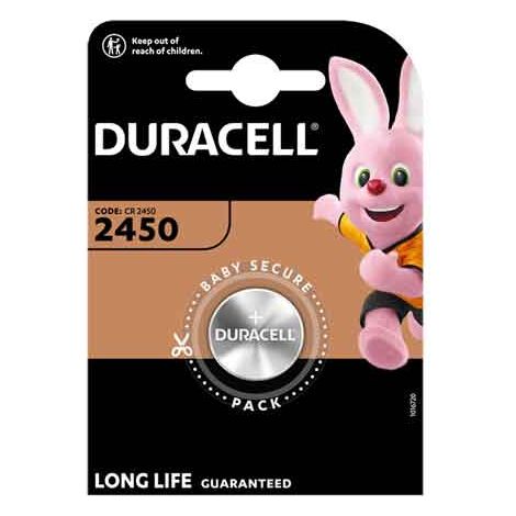 PILA A BOTTONE '2450' Blister 1 pezzo - 10 pezzi- DURACELL