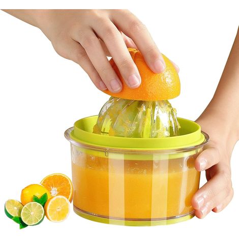 Presse-agrumes manuel, presse-citron, gobelet doseur intégré de 473 ml (16 oz). (1/5)