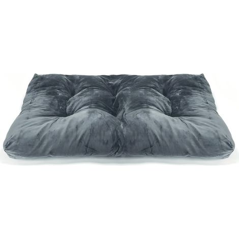 Matelas épais en velours rembourré et lavable pour chiens et chats. (1/3)