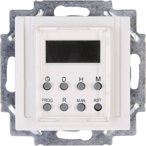 Kopp 290229008 Timer da incasso analogico digitale Giornaliero, Settimanale 2500 W IP20 Riserva di carica, Funzione di