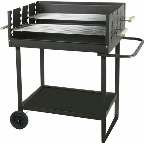 Professioneller rechteckiger Grill mit zwei Rosten MG651