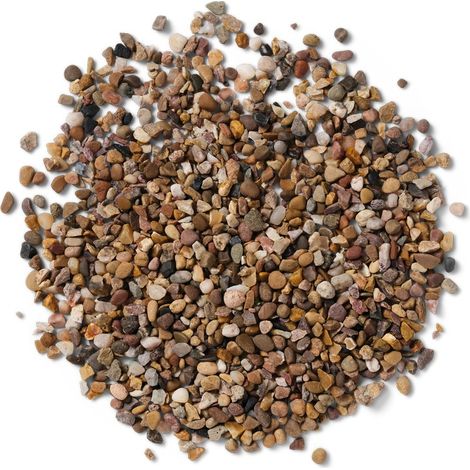 Alpine Grit Bulk Bag 850 kg Horticultural Grits and Sands - 2-6 mm Lime Free Washed Quartzite Grit - L100 x W100 x H80 cm