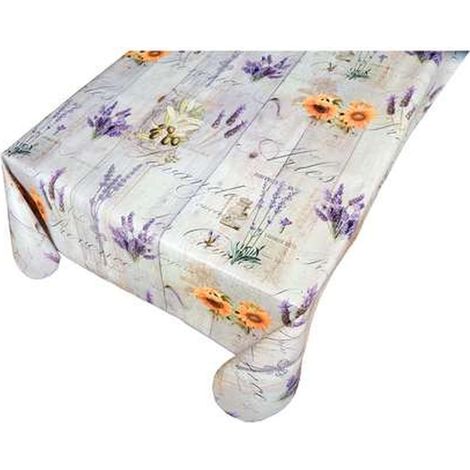 Nappe en toile cirée rectangulaire grand format provençale ARLES
