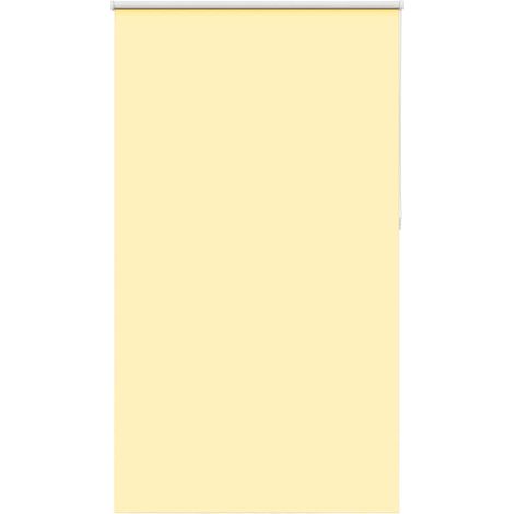 Verdunkelungsrollo Gelb 120x210cm Stoffbreite 116,6cm Polyester