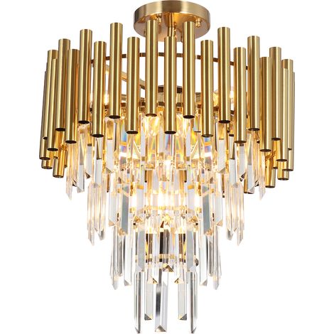 Deckenleuchte Madison 9 E14 Gold Milagro ML8806 (1/5)