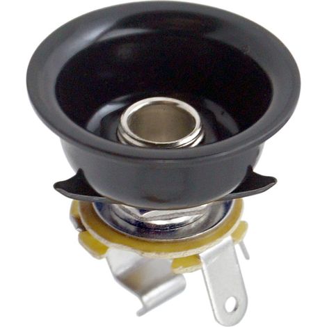 Plaque De Sortie Prise Jack 6,35 Mm 1/4 "pour Guitare TL Noir (1/5)