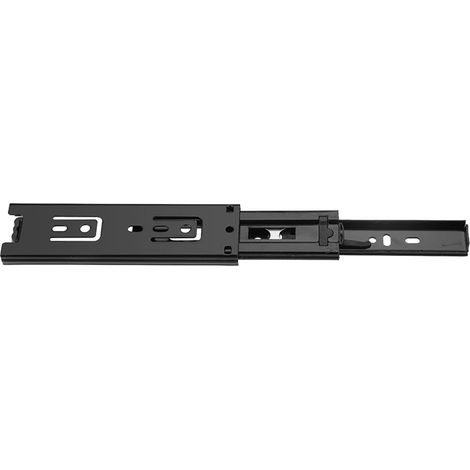 Guías para cajones en miniatura para armarios de cocina – Riel guía suave y silencioso – 2 piezas, 15 cm/6 pulgadas – Fabricadas en acero galvanizado (1/5)