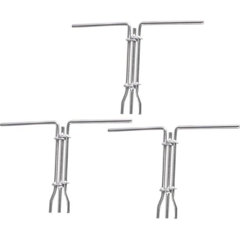 Kit de instalación de sellos hidráulicos Angoily, 3 herramientas de acero inoxidable para vástagos de pistón de cilindro, instalación rápida de cilindro hidráulico (1/5)