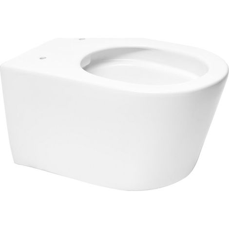 Brevis WC suspendu sans bride, fixations invisibles (BrevisRimlessCUVETTE) (1/5)