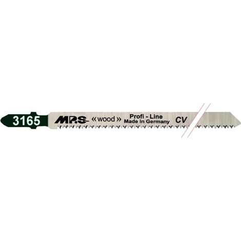5 Lames scie Sauteuse CV (pour bois/plexi) Dents fraisées croisées Conique 110/132Mm - 2mm