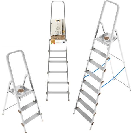 SCALA CASA EFFE SLIM ALLUMINIO 4 GRADINI OFFERTA (1/5)