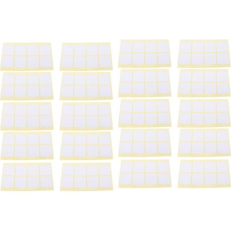 Lot de 160 autocollants adhésifs double face acrylique transparents repositionnables forte tenue pour panneaux mousse acoustique 35x35x1mm (1/5)