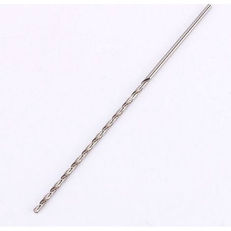 Mèche Hélicoïdale Extra Longue, Foret hélicoïdal en HSS Longueur 160mm Outils de Forage pour Bois, Métal et Acier Bit de Torsion de 3mm