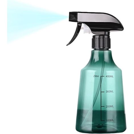 Flacon pulvérisateur vide - Flacon pulvérisateur rechargeable - Récipient vide de 500 ml pour liquide nettoyant avec buse réglable