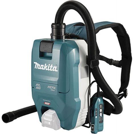 Makita Akku-Rucksackstaubsauger 40V max. mit AWS (ohne Akku, ohne Ladegerät) VC009GZ01