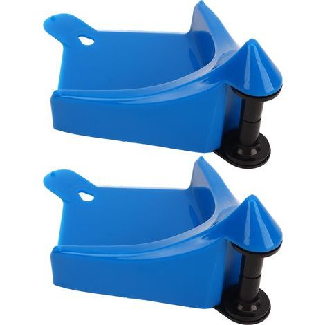 Set aus 2 Schlauchführungen für Autos, Präzisionswerkzeuge gegen Einklemmen, Reifeneinsetzkeile, für die Autowäsche (blau). (1/5)