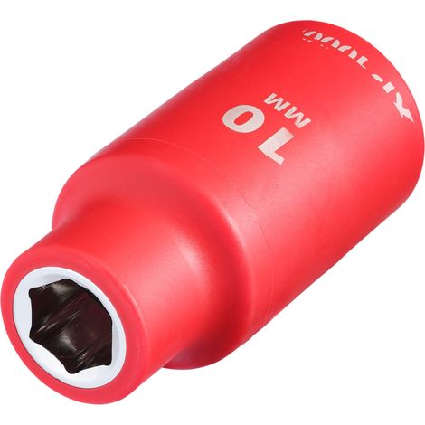 Draper 17720 XP1000 VDE Socket, 1/2"" Sq. Dr., 10mm (1/2)