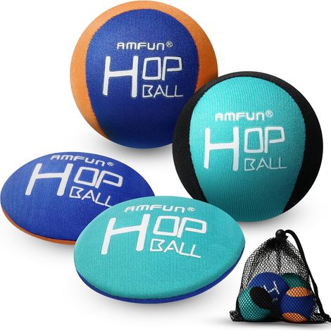 4PCS Reusable Water Balls, Bouncing Beach Ball, Water Balls for Swimming Pool (1/5)