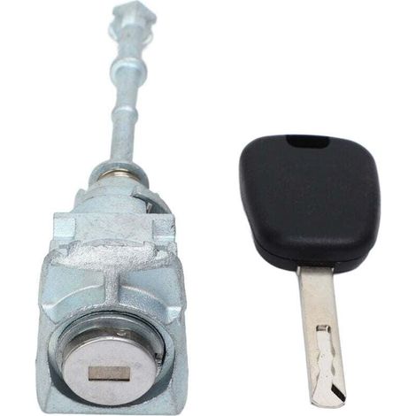Cylindre de serrure de porte avant gauche, remplacement côté conducteur de voiture pour citroën C4 2004 – 2011 (1/4)