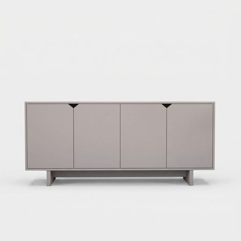Buffet console moderne avec étagères et portes Oz (1/5)