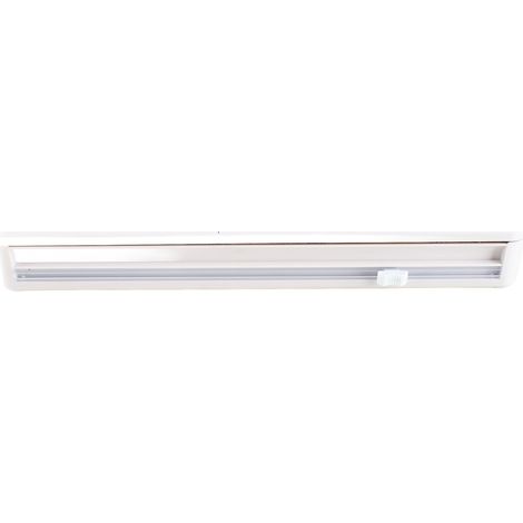 Boîte de découpe pour film étirable avec ventouse et rangement ajustable (1/5)