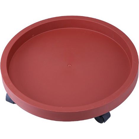 Soucoupe pour plante, plateau en plastique léger et robuste, multifonctionnel, pour pots de fleurs d'intérieur et d'extérieur. (1/5)