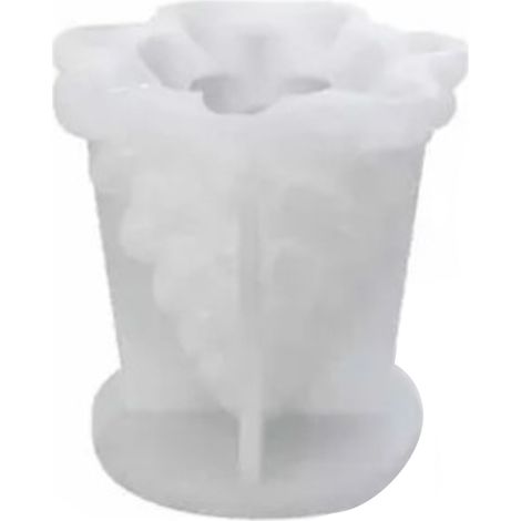 Moule à bougie d'arbre de noël en Silicone 3D réutilisable, forme mignonne, plus lisse, pour l'artisanat de bricolage (1/5)