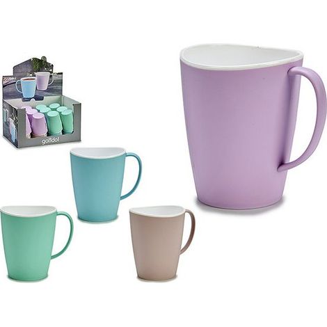 Taza de viaje de plástico KEMP de 380 ml