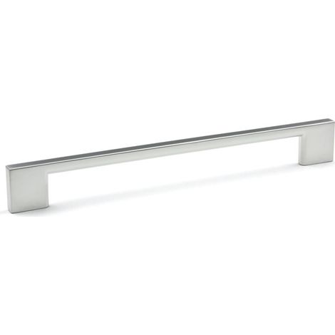 Nakana 192 Möbelgriff aus mattem Chrom + Schrauben SANS MARQUE