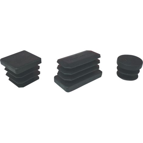 BL PUNTALE ALETTATO 35X35 MM NERO 6 PZ- 6,0 blister