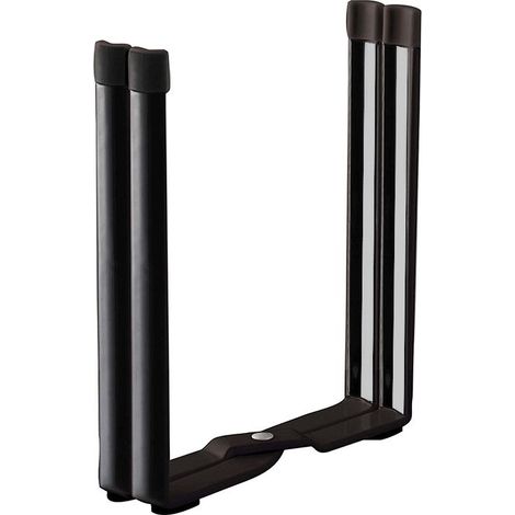 Égouttoir à vaisselle - Porte-bouteilles pliable - Étagère de rangement - Égouttoir à vaisselle noir - Égouttoir en acier au carbone noir - Égouttoir à vaisselle en acier au carbone (1/5)