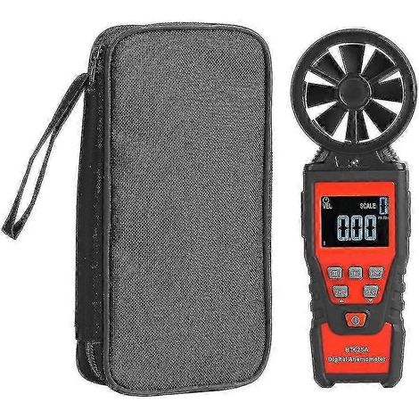 Anémomètre numérique portable HT625A Mini avec écran LCD (1/2)