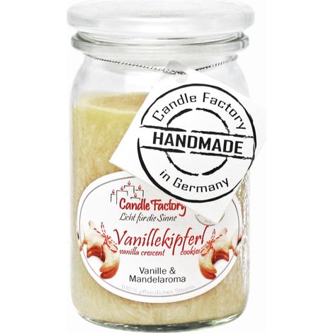 Candle Factory Baby Jumbo Vanillekipferl Duftkerze Dekokerze 308187