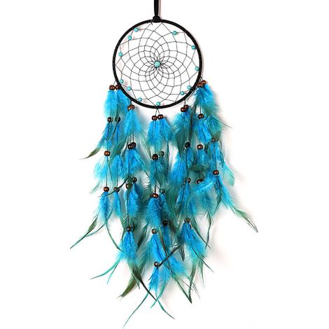 Attrape-rêves Mural avec Plumes Fumigées, Décorations Tissées à la Main pour Filles, pour la Décoration de la Maison et du Bureau (1/5)