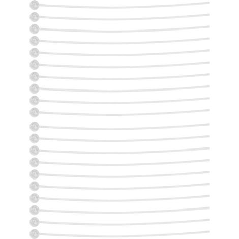 20 wiederverwendbare, transparente Reinigungsstreifen für Hörgeräte, zur Entfernung von Verunreinigungen und zur Klangverstärkung, 38 mm (1/5)