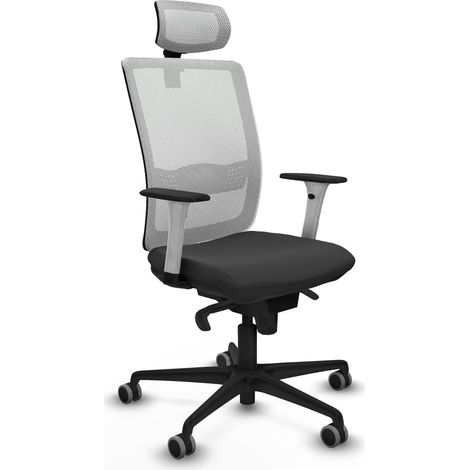 Sedia da ufficio piqueras y crespo Haches bianco ergonomica (1/2)