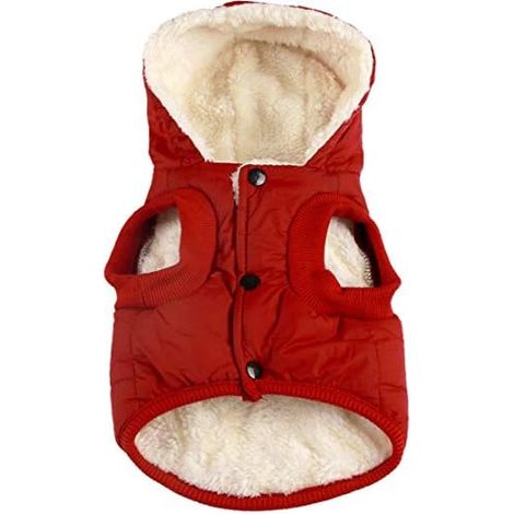 CSPARKV 30x44x30cm Fleece and Cotton Dog Hoodie (1/5)