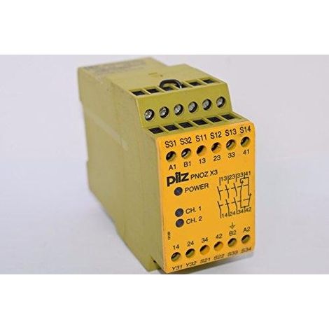Relè di sicurezza Pilz PNOZ X3 230V AC 24V DC compatto