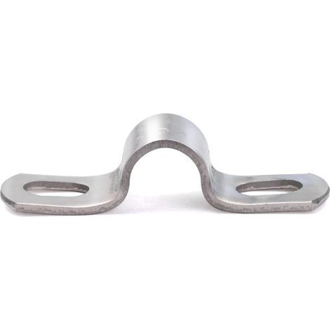 U-Collier de Serrage Tuyau Robustes diametre 10 mm, Anneaux de Serrage - Tuyau Pour Fixation/Attache Tube - Lot de 10 (1/4)
