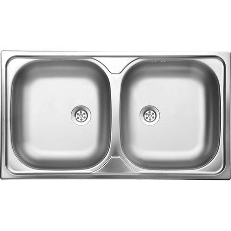 Novaservis Fregaderos - Fregadero, 45x80 cm, acero inoxidable DR45/80