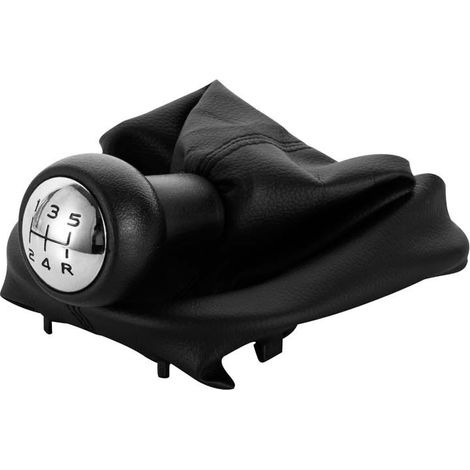 1 pomo de cambio automático, 5 velocidades, con tapa antipolvo para Peugeot 207 307 406