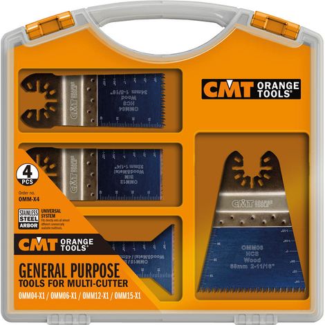 OMM-X4 SET DE 4 PZA. ACCESORIOS PARA MULTI-HERRAMIENTA (1/2)