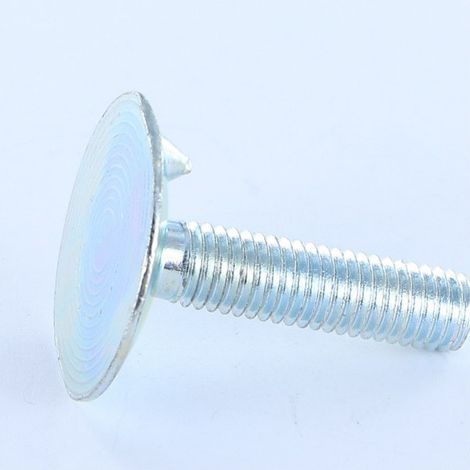 Vis métaux Tête fraisée M8X30 Filetée sur 20 2 PICOTS Acier zingué Classe 6.8-1 pièce