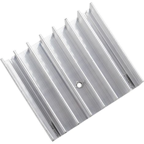 Neuer Aluminium-Kühlkörper für 7805-Diode, Aluminium-Kühlrippen, 50 x 56 x 15 mm Aluminiumprofil (1/3)