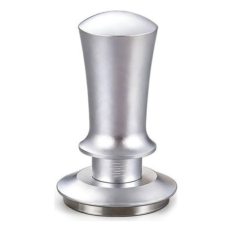 Pressino per espresso - Pressino per espresso da 51 mm - Molla calibrata per una pressione costante - Base in acciaio inox per un'estrazione ideale - Acciaio inox nero da 51 mm - 1 pezzo - Compatibile (1/5)
