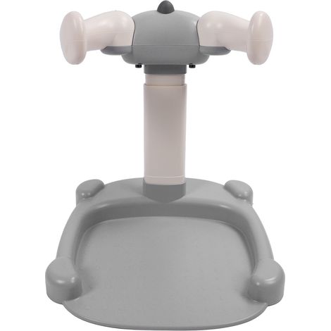 Baby Hug Bath Tower Non Slip Toddler Shower Stand Support Adjustable Baby Shower Stand for Bathroom Gray (1/5)